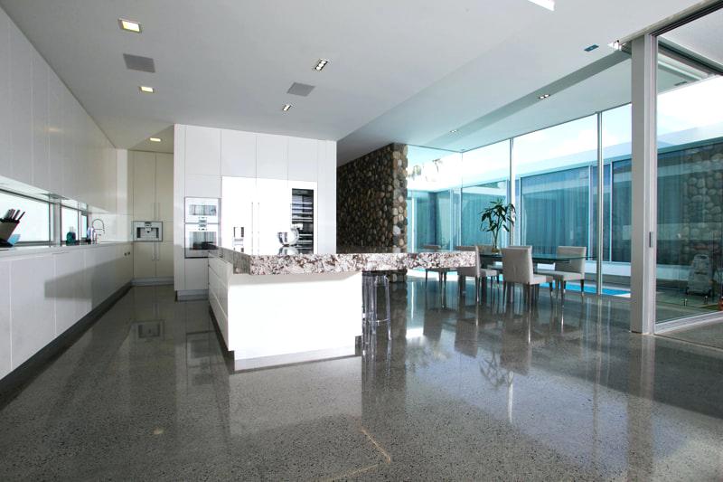 concrete kitchen flooring